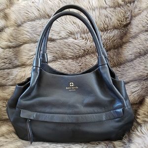 Authentic Kate Spade New York Black Leather Purse
